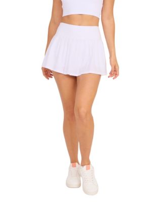 Women's High-Waisted Pleated Skort