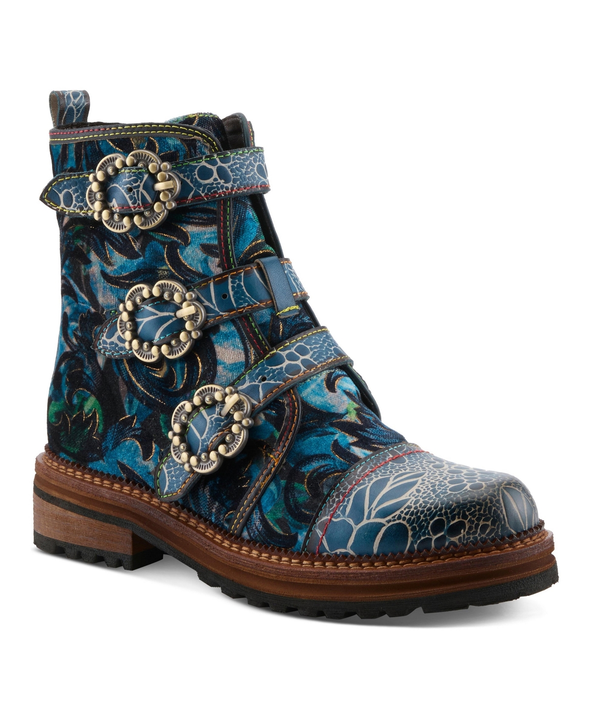 L`Artiste Women's Thisway Boots with Adjustable Buckle Straps