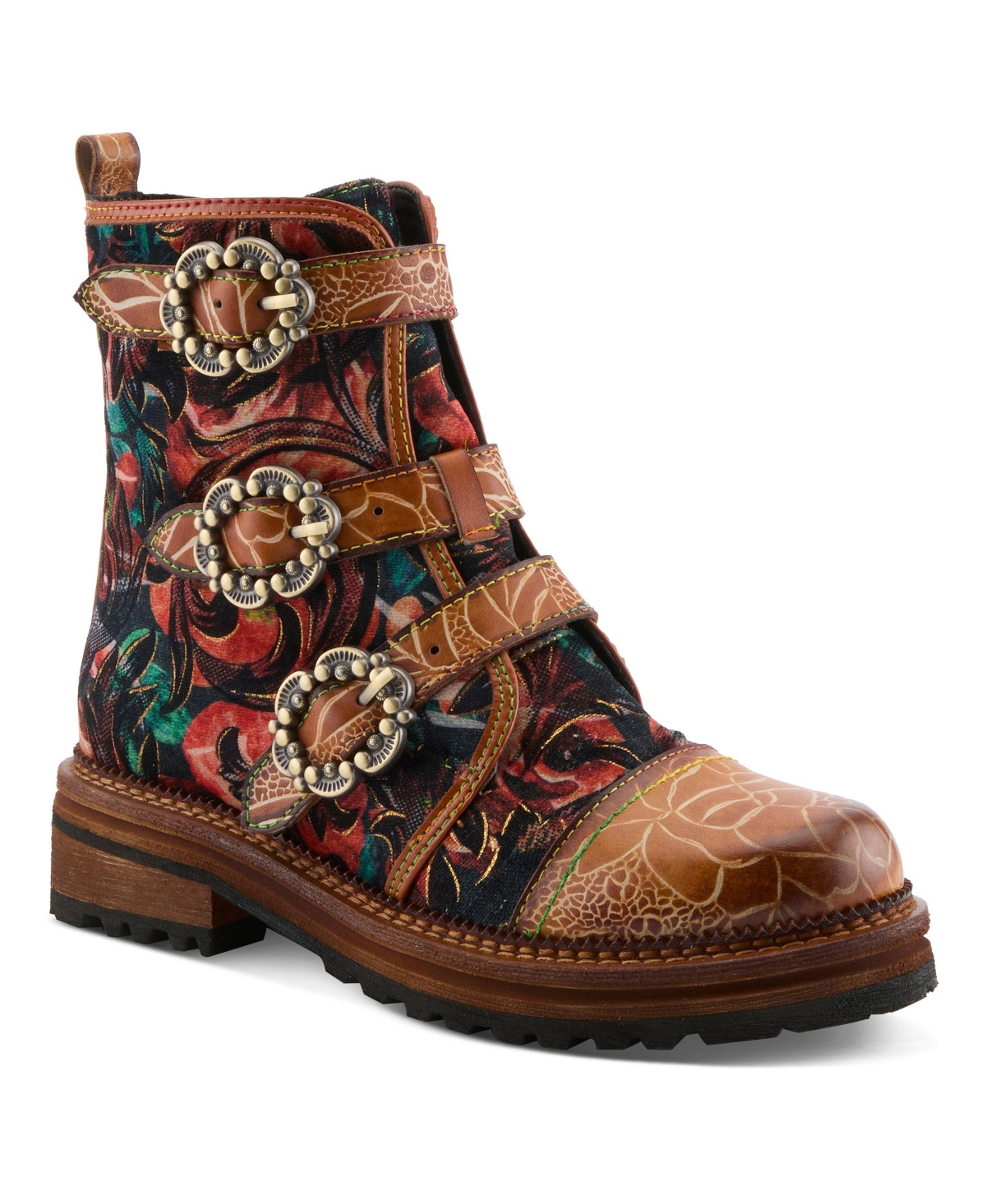 L`Artiste Women's Thisway Boots with Adjustable Buckle Straps
