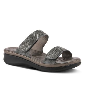 Women's Slide with Adjustable Cushioned Strap