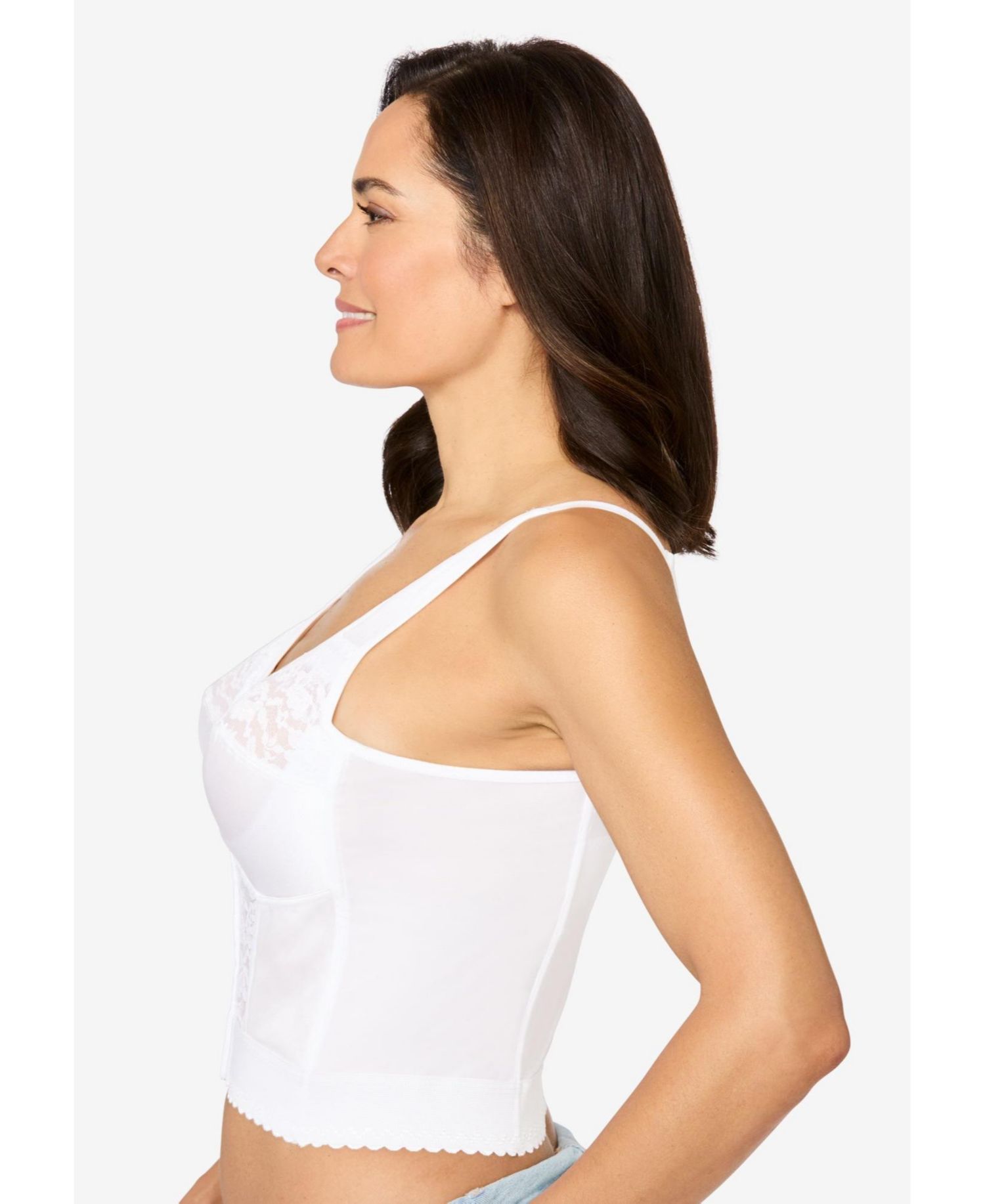Women's Easy Enhancer Wireless Longline Posture Bra