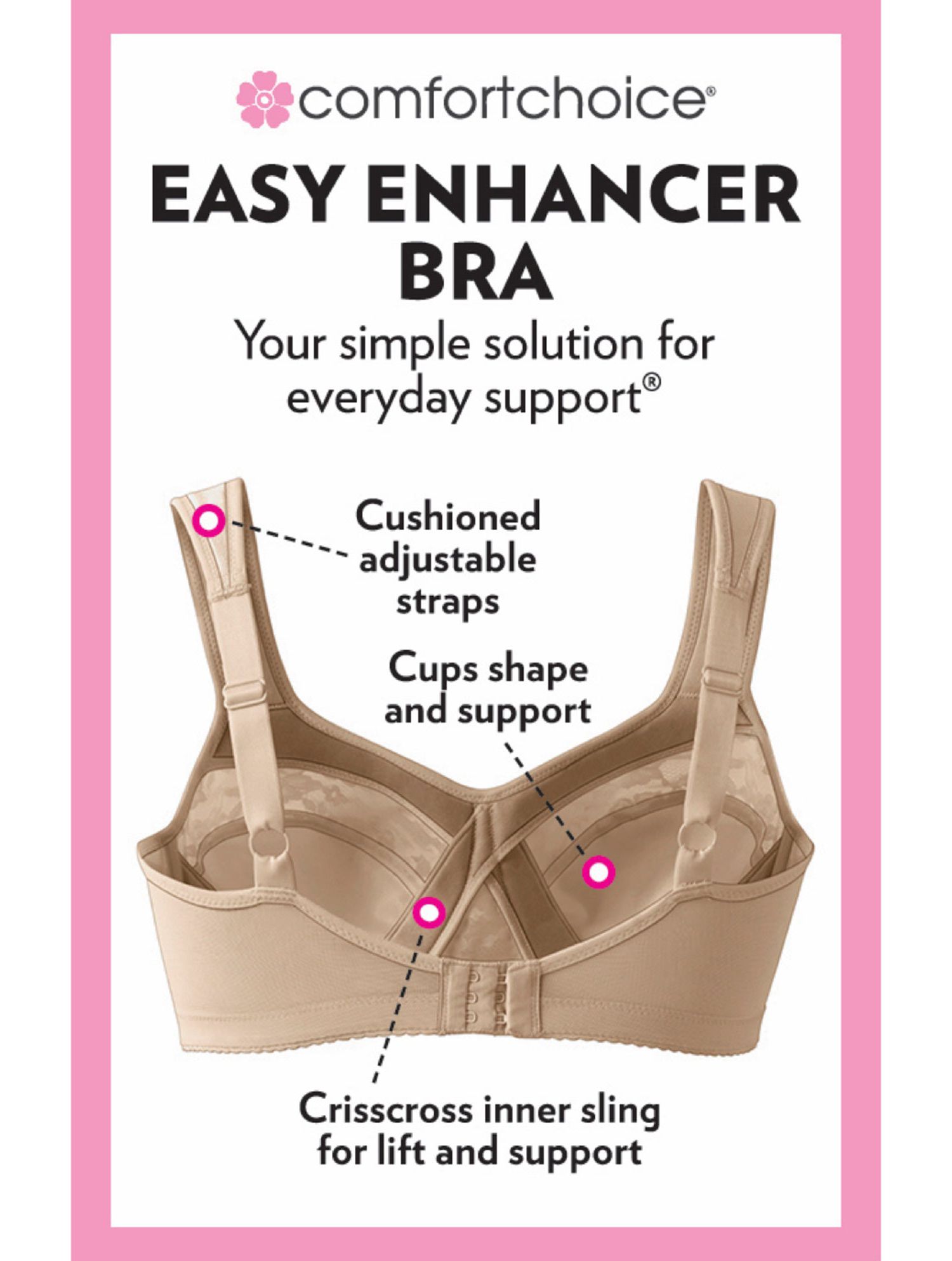 Women's Easy Enhancer Wireless Bra