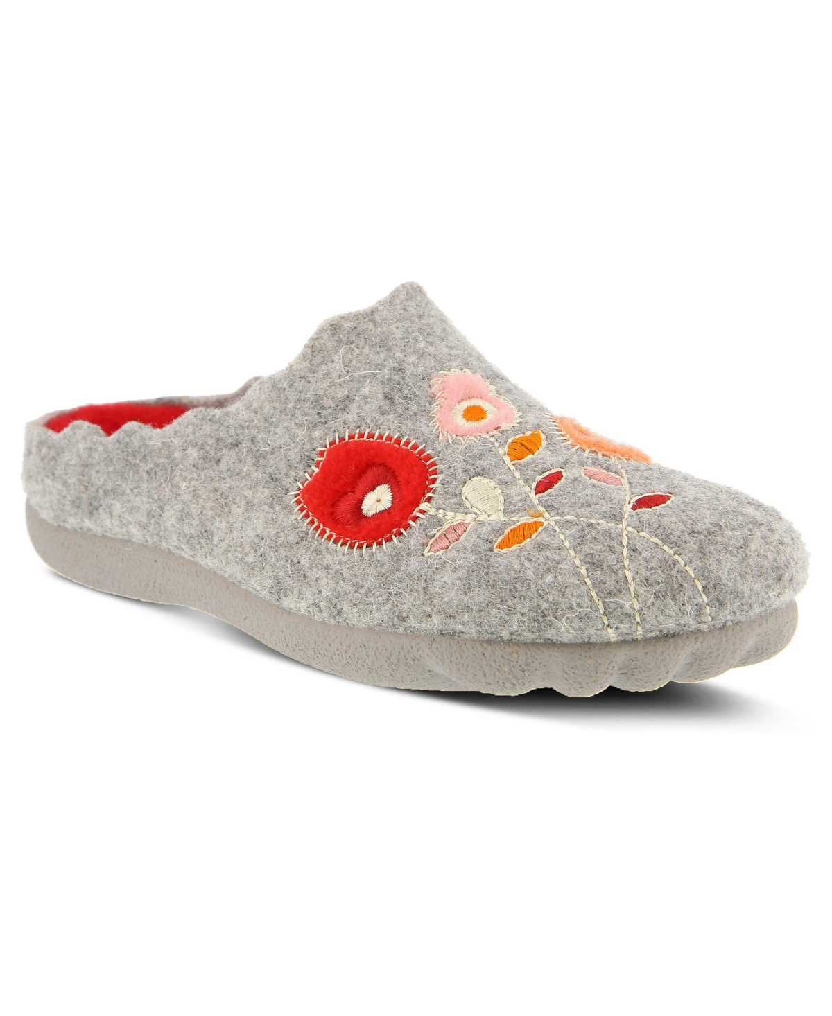 Flexus Women's Wildflower Slippers with Wool Upper