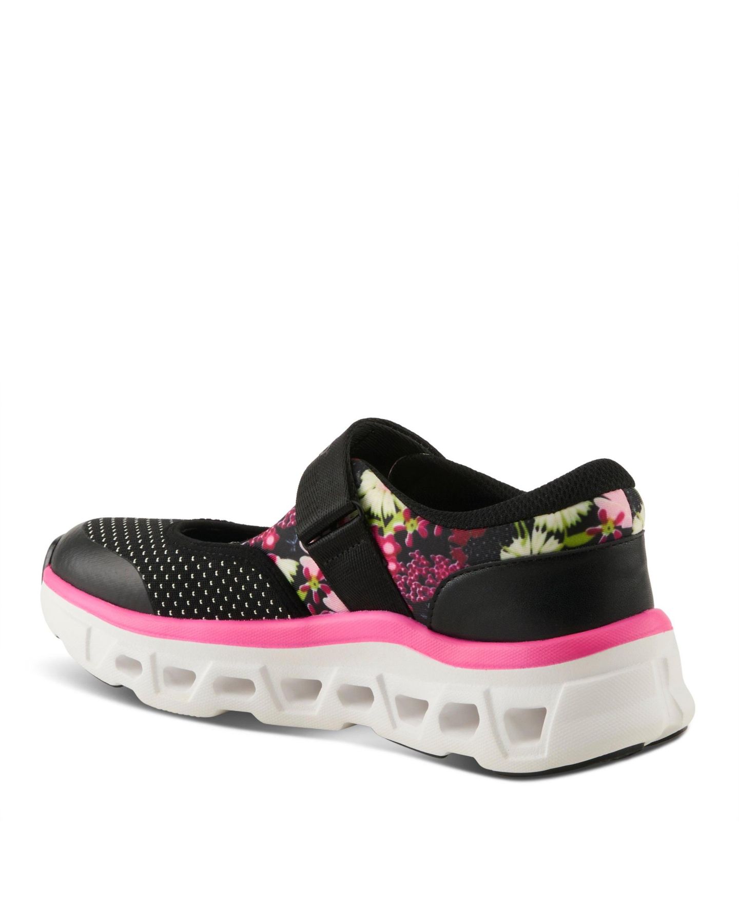 Женские балетки Spring Step Melfi Mary Jane with Cushioned Foam Insole, цвет: Чёрный разноцветный — фото 8