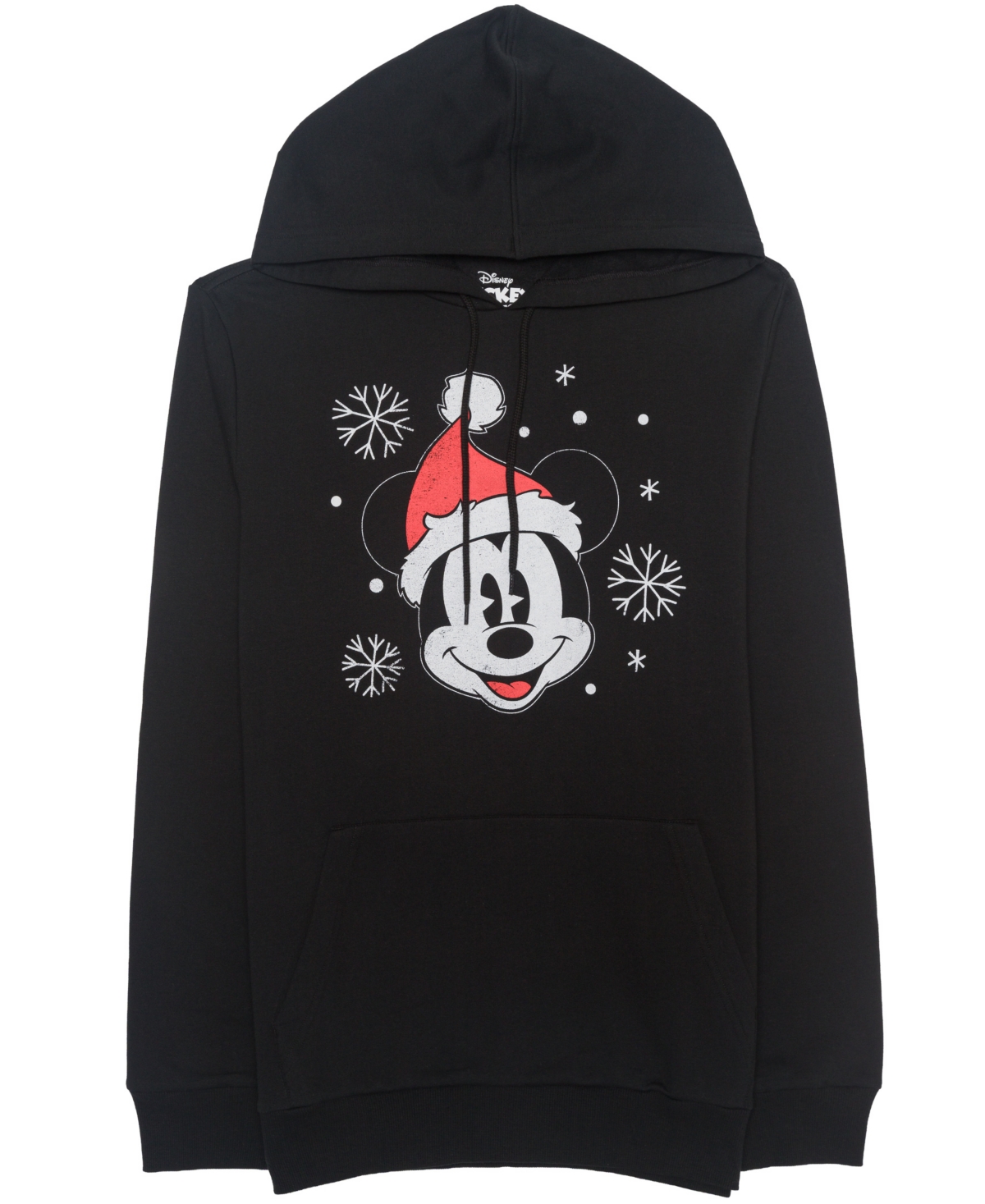 Hybrid Apparel Men's Santa Mickey Holiday Graphic Cotton-Blend Hoodie
