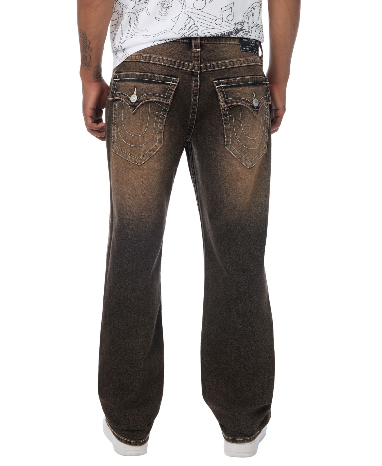 Men's Ricky Flap Straight-Leg Jeans