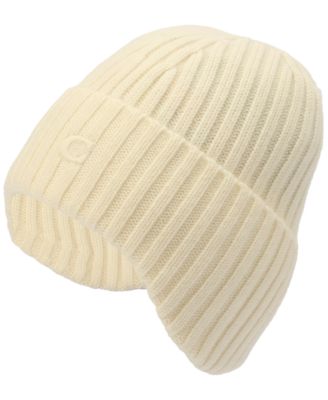 Cashmere Ribbed Beanie