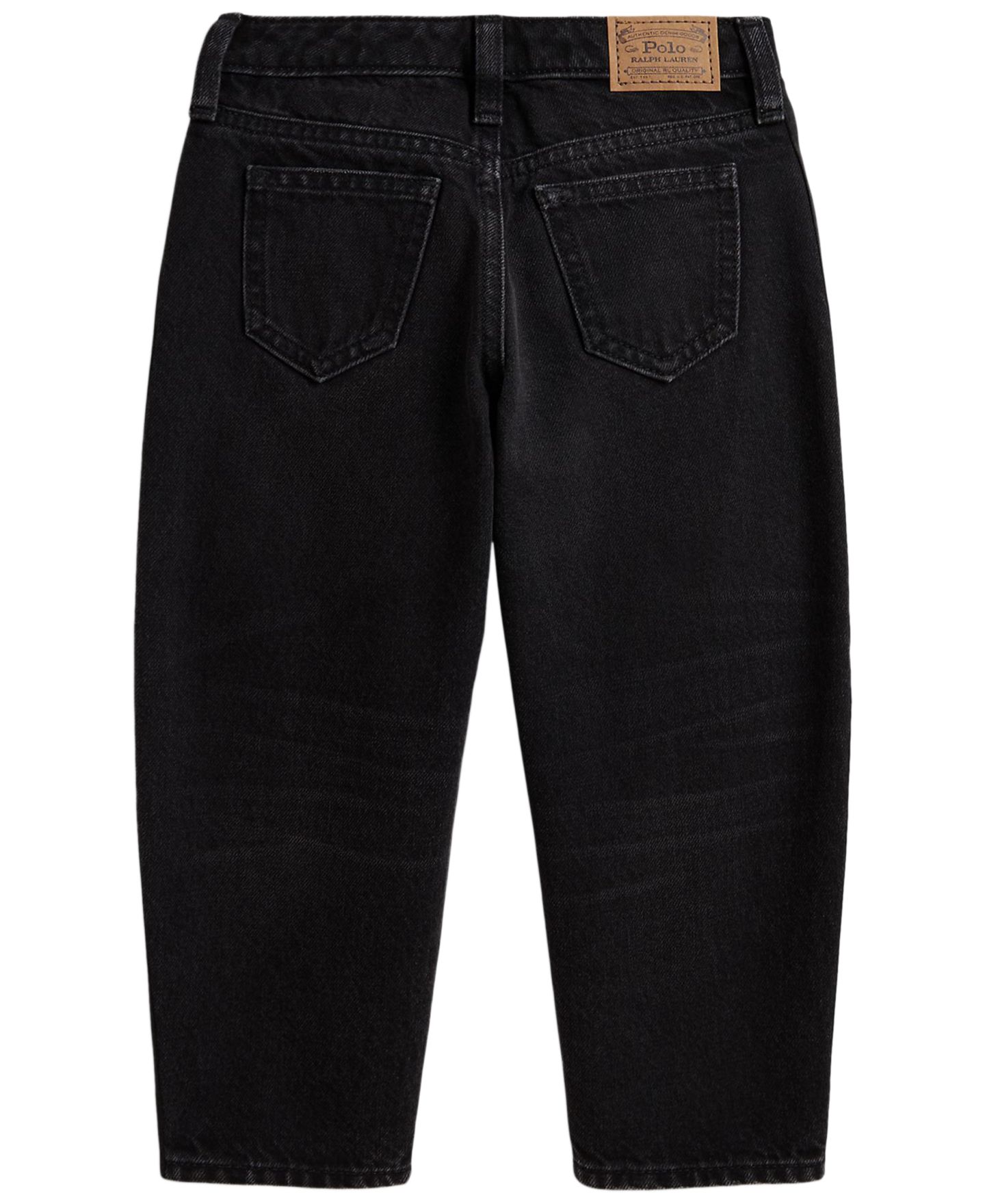 Джинсы Polo Ralph Lauren Curved Tapered Denim для девочек, цвет: Варёный — фото 4