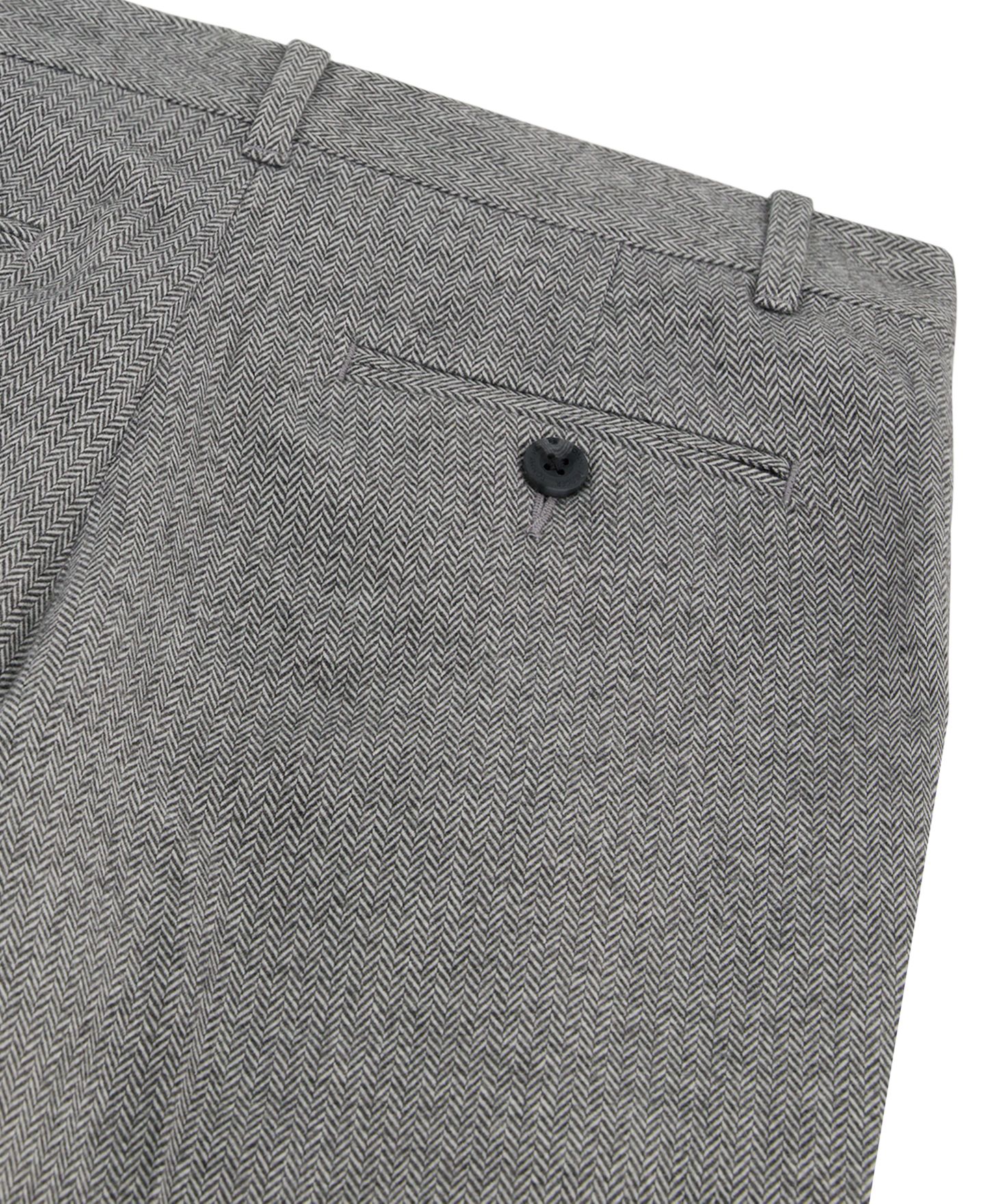 Брюки Tommy Hilfiger Brushed Herringbone Straight-Leg Pants для мальчиков, цвет: Серый меланжевый — фото 5