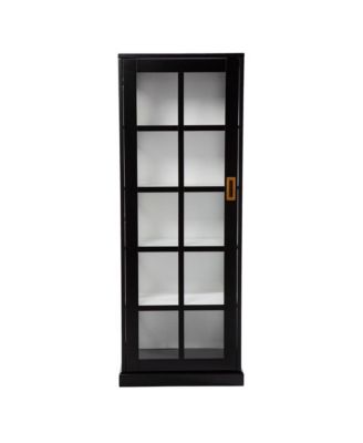 Burland Tall Curio Cabinet