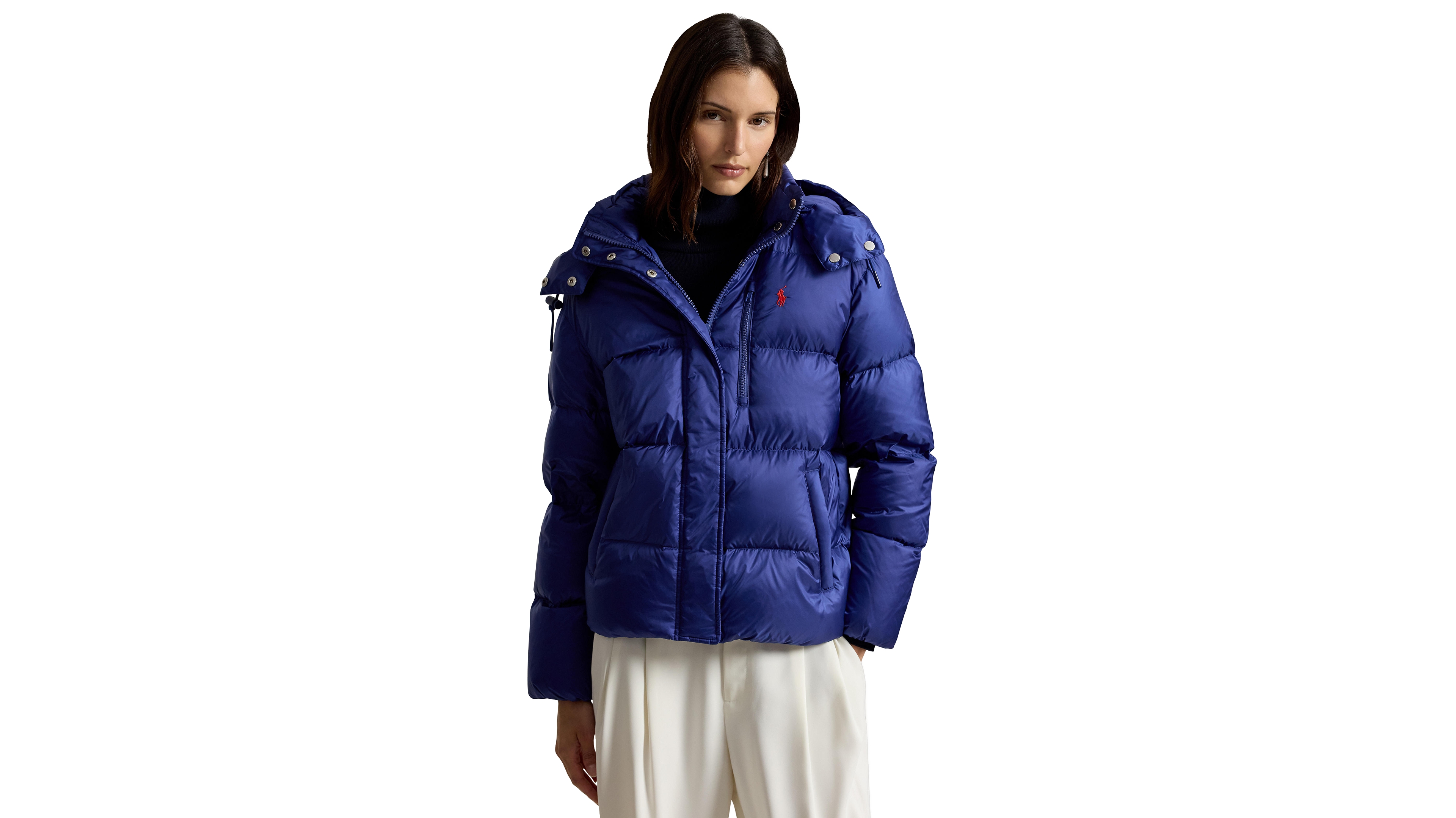 Polo Ralph Lauren Women's Water-Resistant Long Sleeve Quilt Jacket