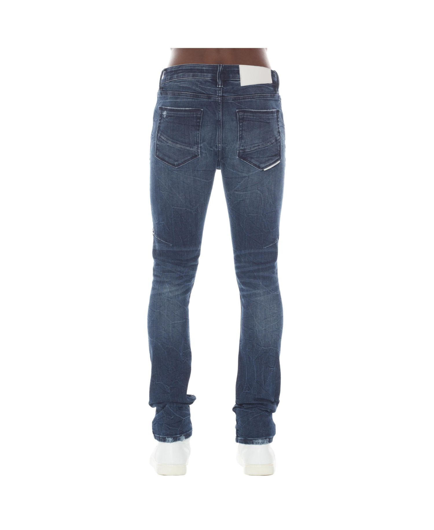 Men's Strat Super Skinny Fit Ripped Jeans