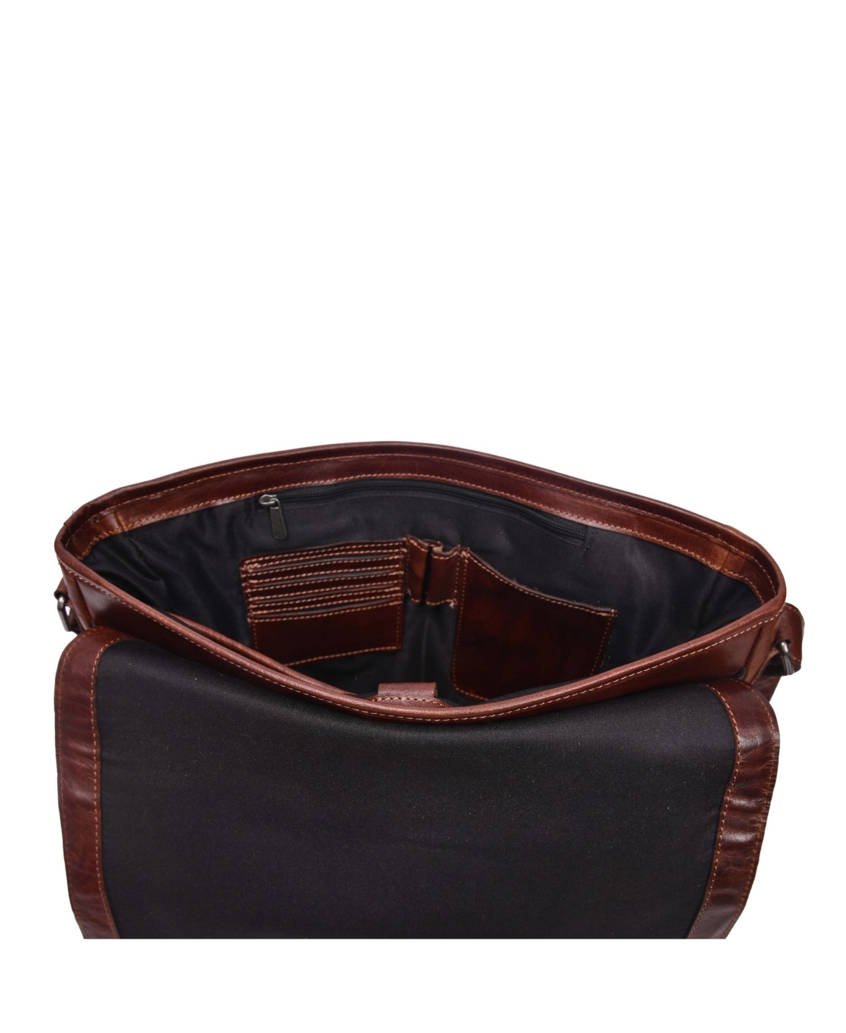 Polaris Leather Messenger Bag