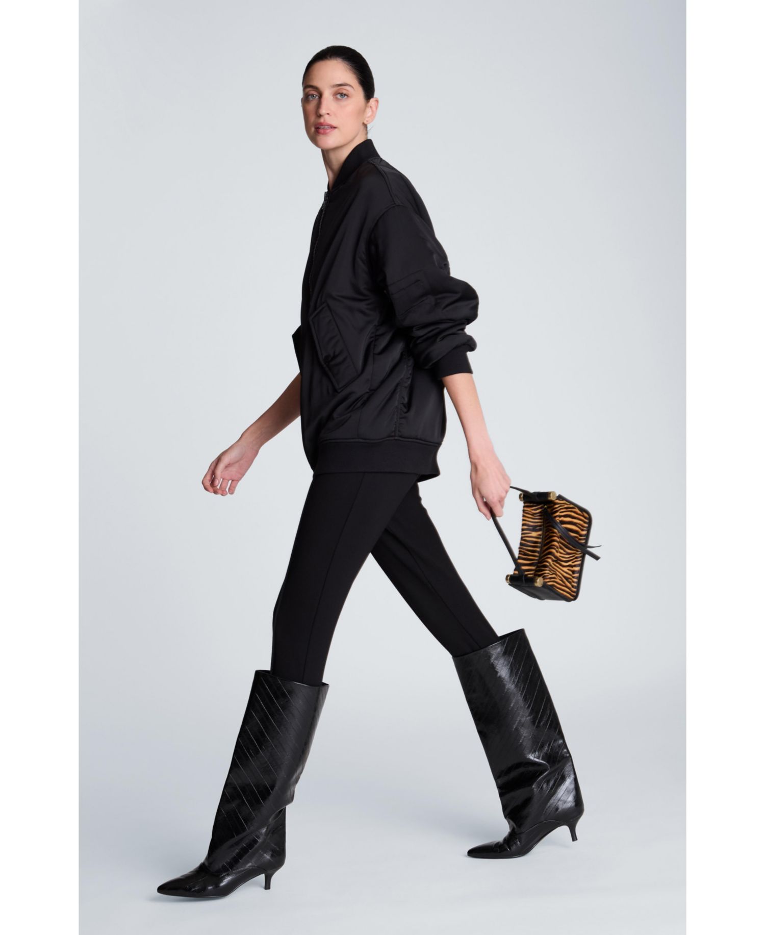 Highline Small Top Handle Haircalf Handbag