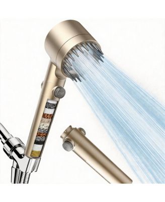 Filtered Handheld Shower Head Softener