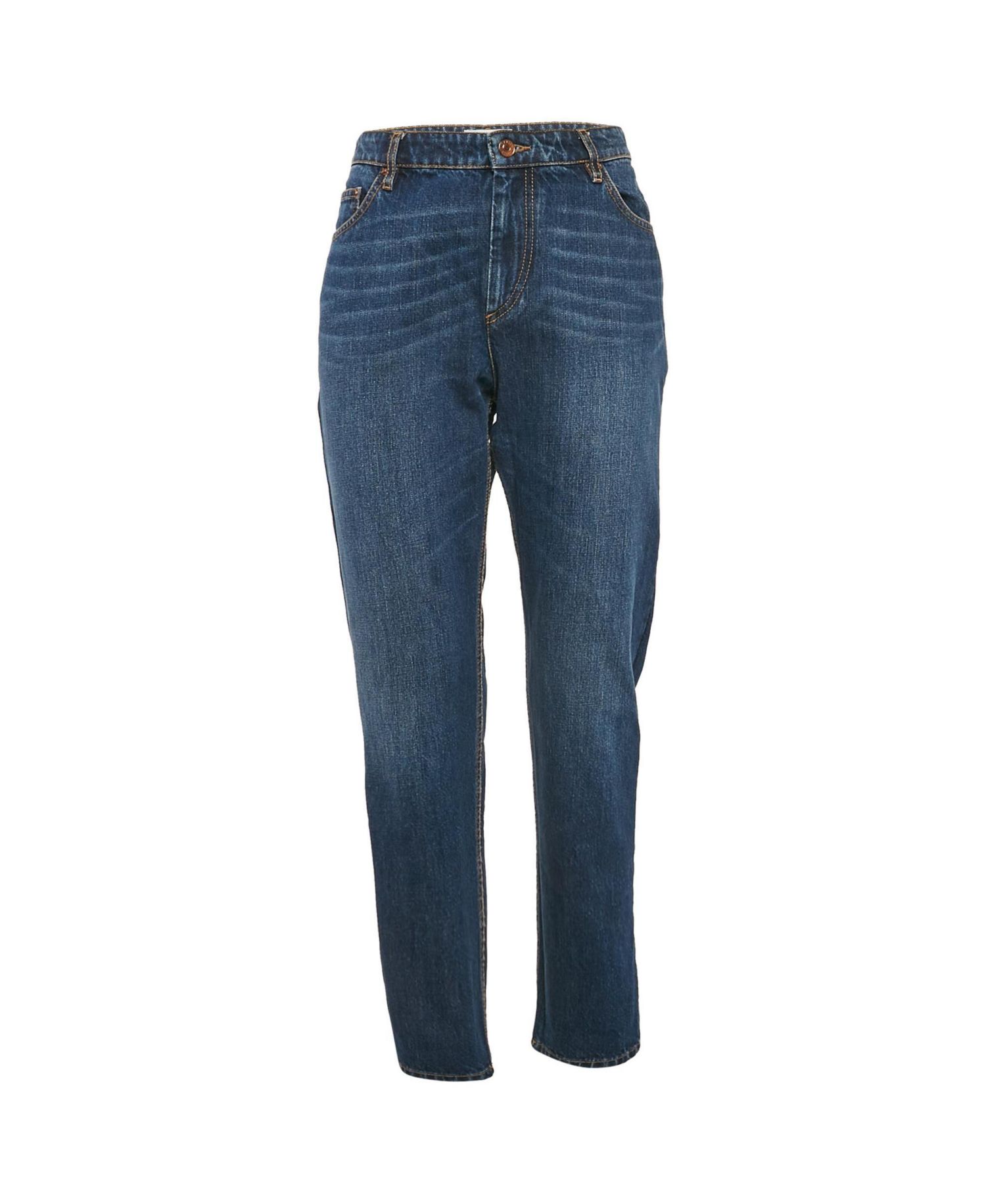 Women's Etoile High-Waisted Straight-Leg Denim Jeans