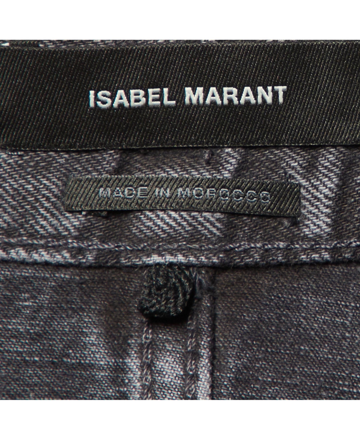 Pre-Owned Isabel Marant Women's Eloisa Straight-Leg Mid-Rise Jeans