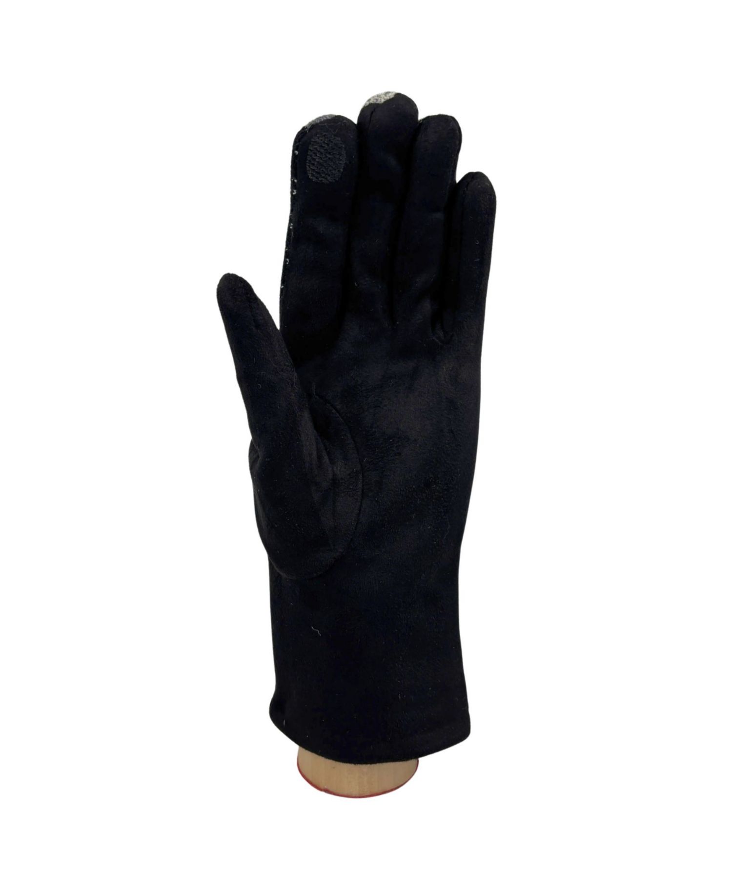 Open Weave Suede Gloves