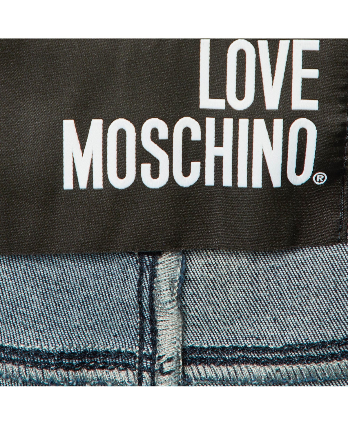 Pre-Owned Love Moschino Women's Denim Skinny Fit Jeans