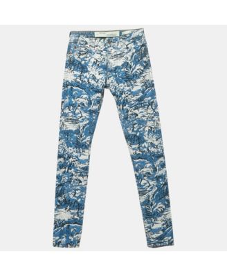 Women's Printed Denim Tapestry Skinny Jeans