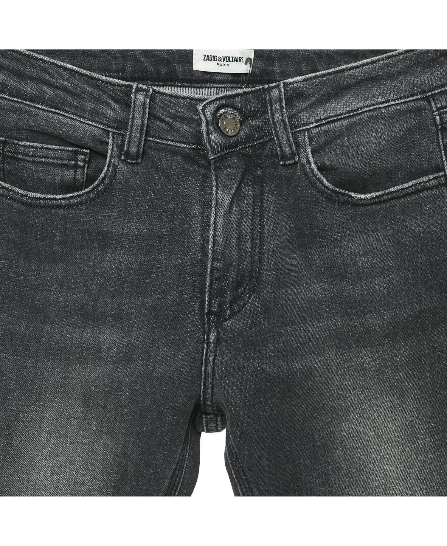 Zadig & Voltaire Women's Eva Patch Mid-Rise Skinny Jeans
