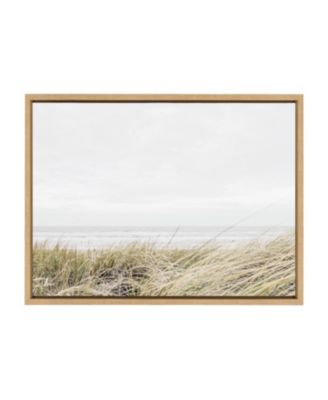 Sylvie East Beach Framed Canvas by Amy Peterson Art Studio