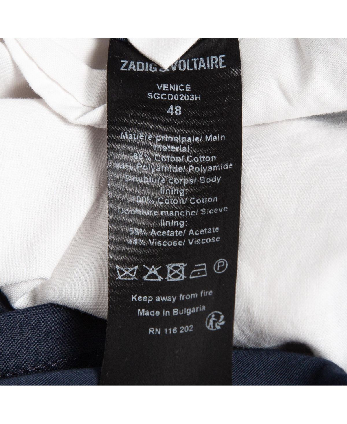 Zadig & Voltaire Men's Classic-Fit Single-Breasted Venice Blazer