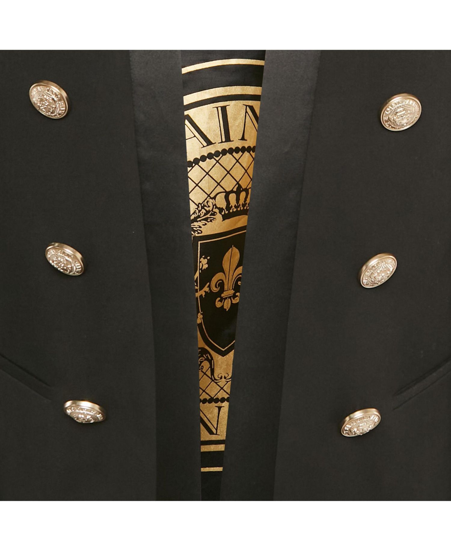 Women's Open-Front Statement V-Neck Blazer
