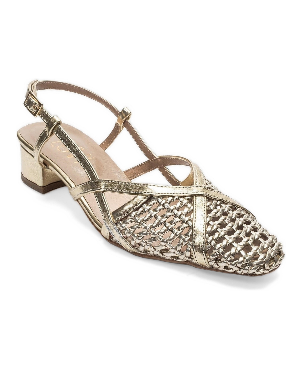 Prologue Shoes Women's Lenvor Woven Slingback Pump