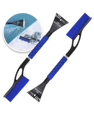 2 Pack 27" Jumbo Multi-Purpose Ice Scraper and Snow Brush, SJEG-SB27X2