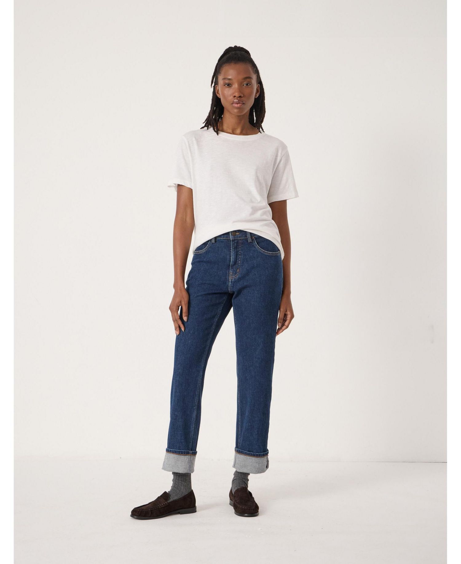 Women's Agnes 2.0 High-Rise Straight-Leg Jeans