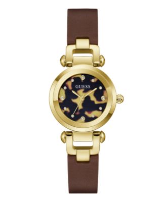 Women's Quartz Brown Stainless Steel Watch 30mm