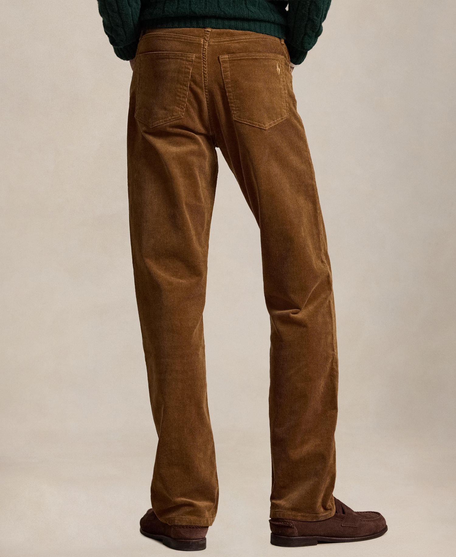 Men's Hampton Stretch Straight-Leg Corduroy Pants