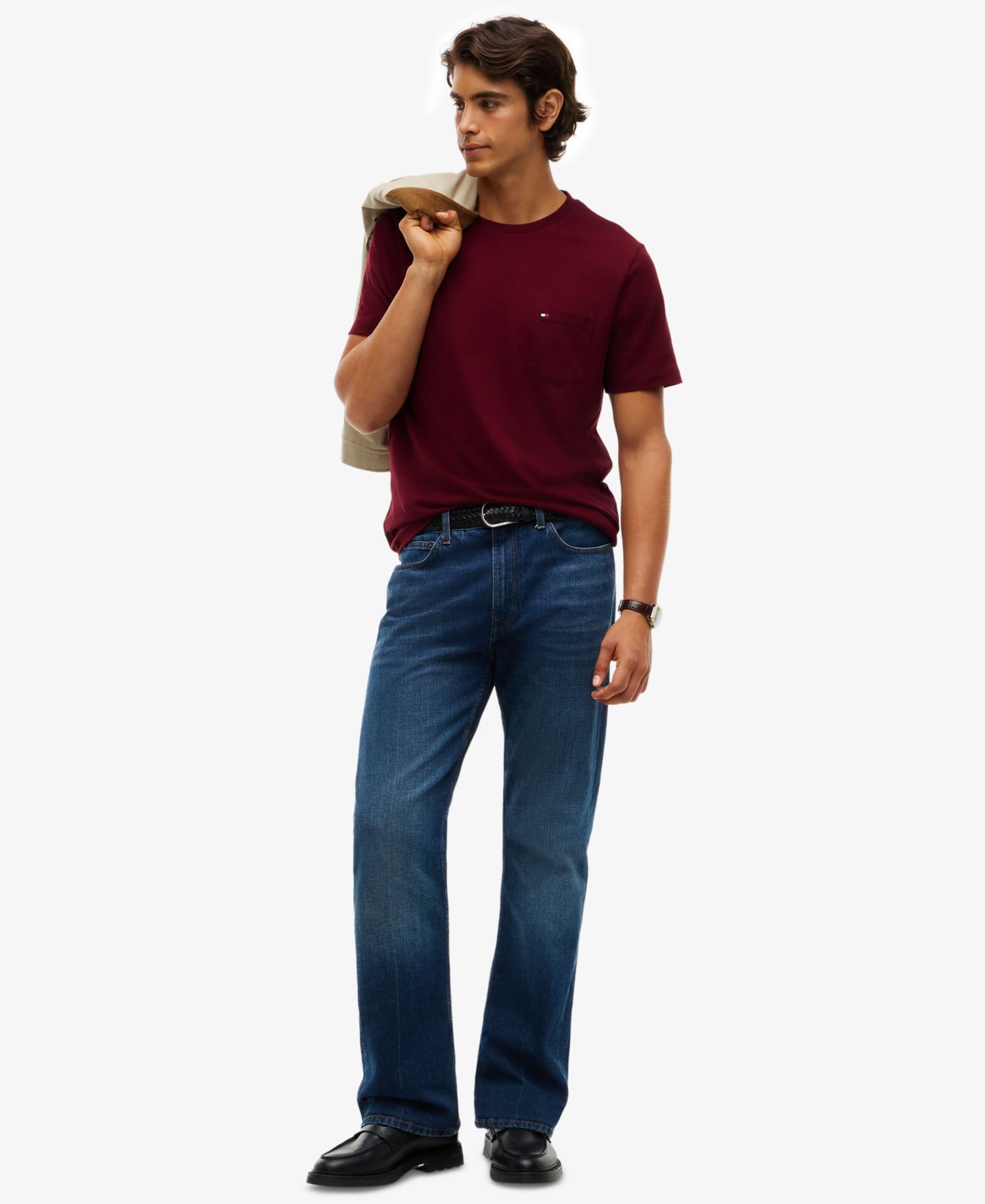 Men's Essential Solid Pocket T-Shirt