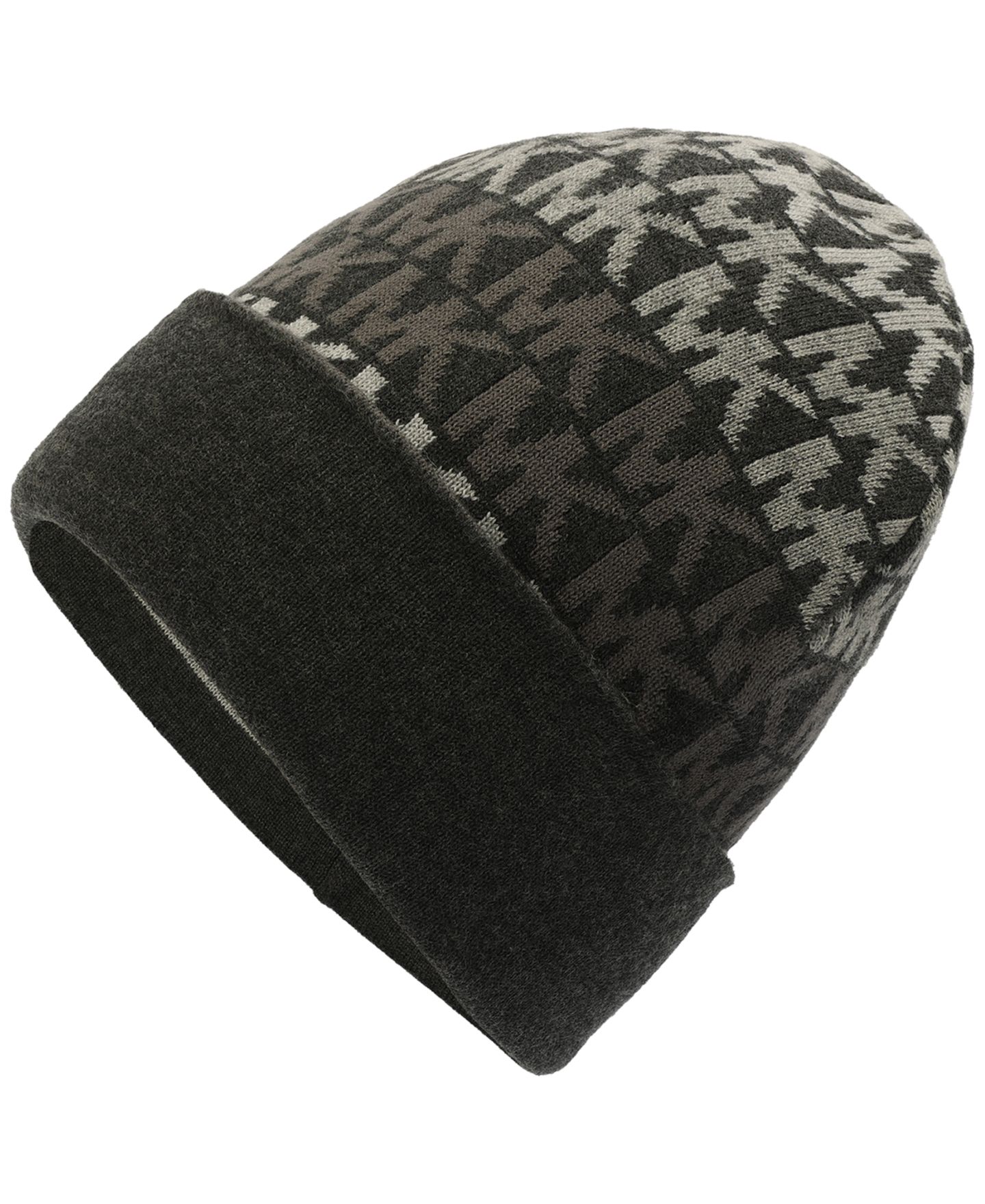 Мужская шапка Michael Kors Stripe Cuff Knit, цвет: Разноцветный — фото 3
