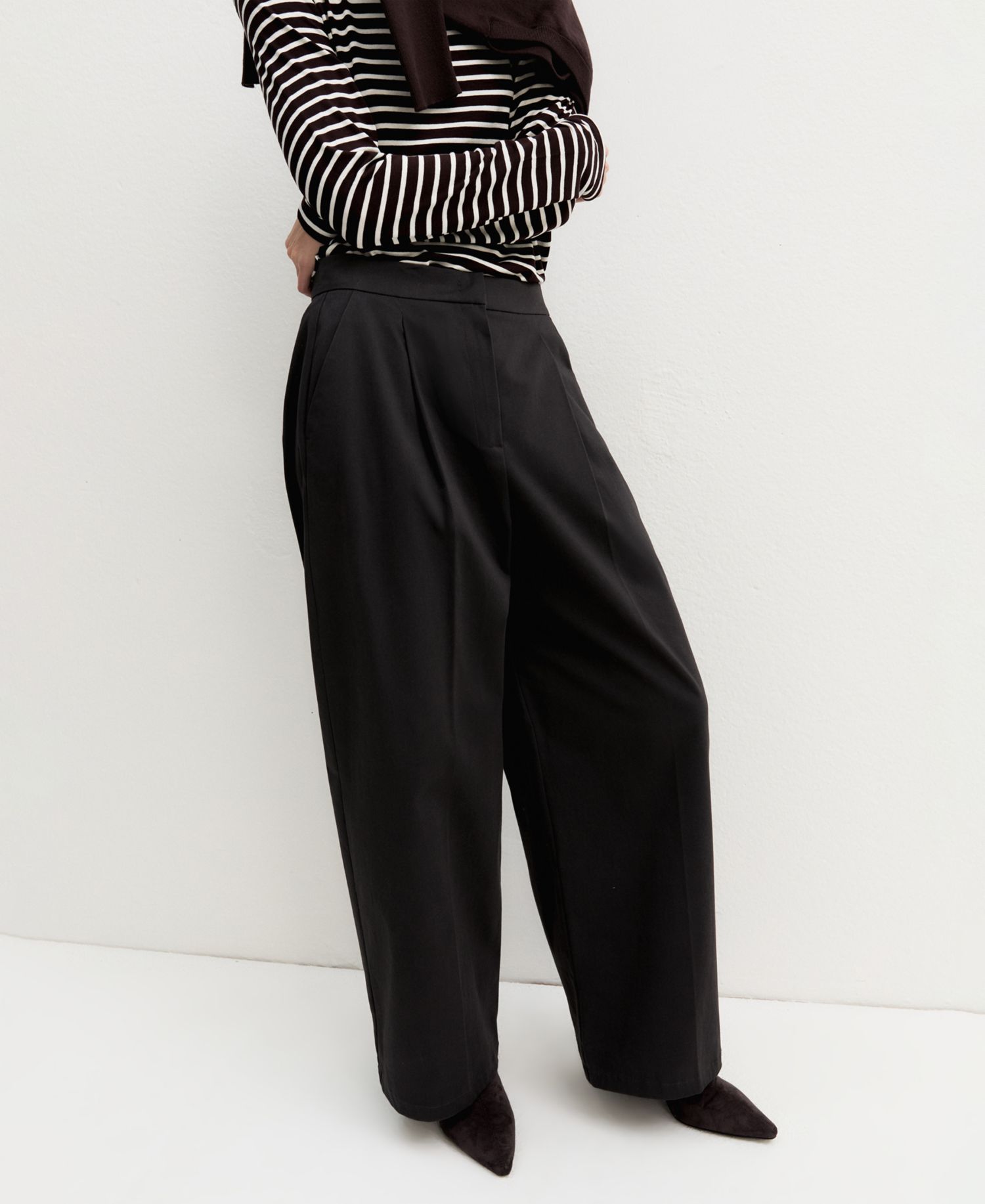 Women's Emmcantico Wide-Leg High-Waisted Pants