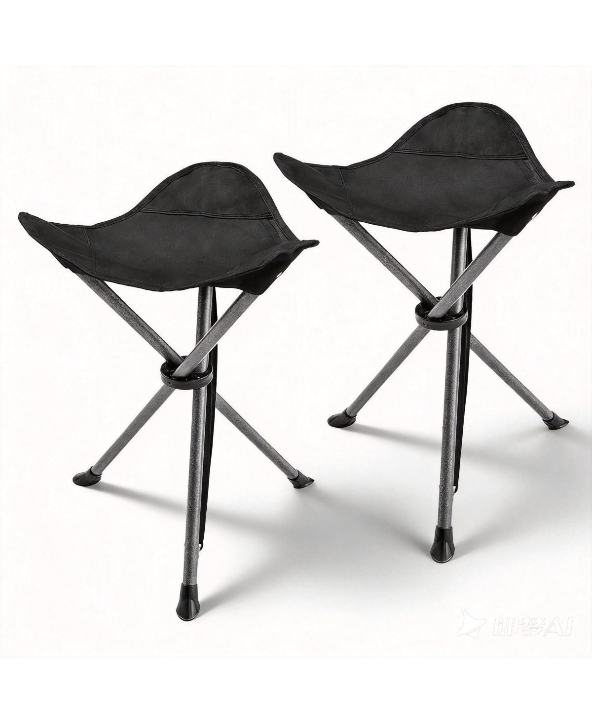 Aofar Camping Stools Tripod Folding Portable Outdoor 2 Pack
