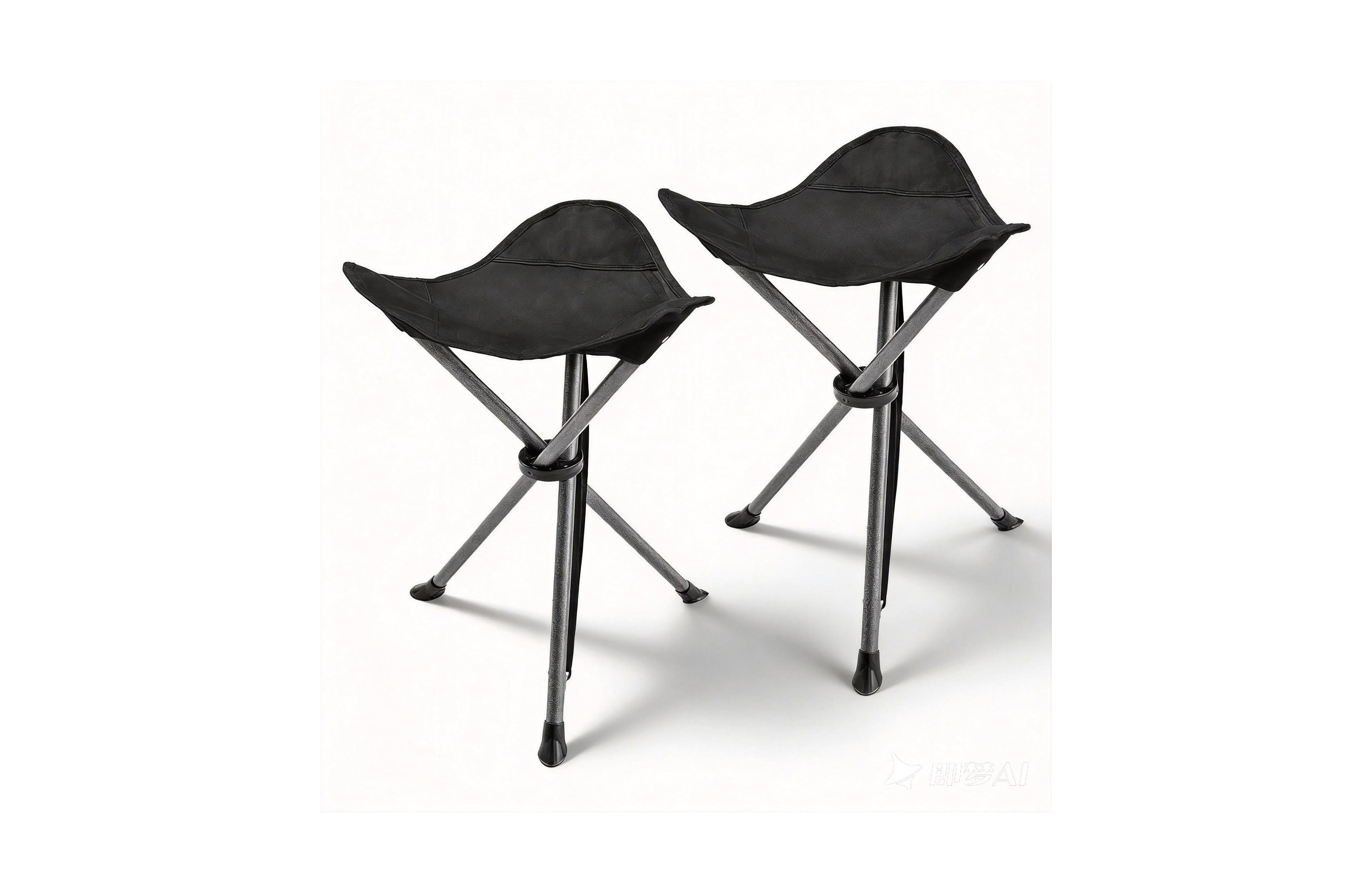 Aofar Camping Stools Tripod Folding Portable Outdoor 2 Pack