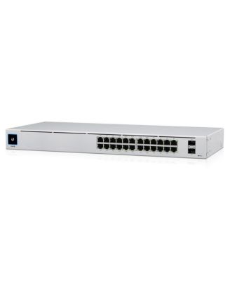 USW-24-POE Gen 2 120W 24-Port Managed Gigabit Layer 2 PoE Ethernet Switch for RJ45 Ethernet Devices