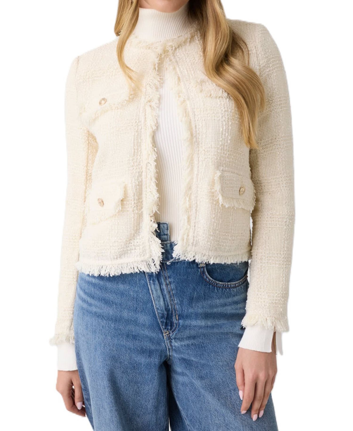 Women's Jenny Fringes Tweed Jacket