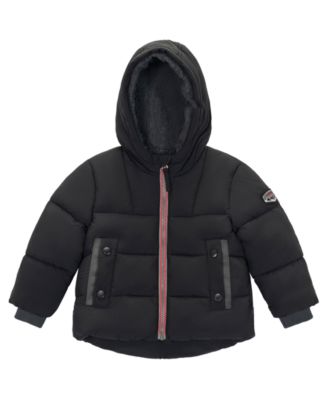 Baby Boys' Sherpa Lined Puffer Jacket