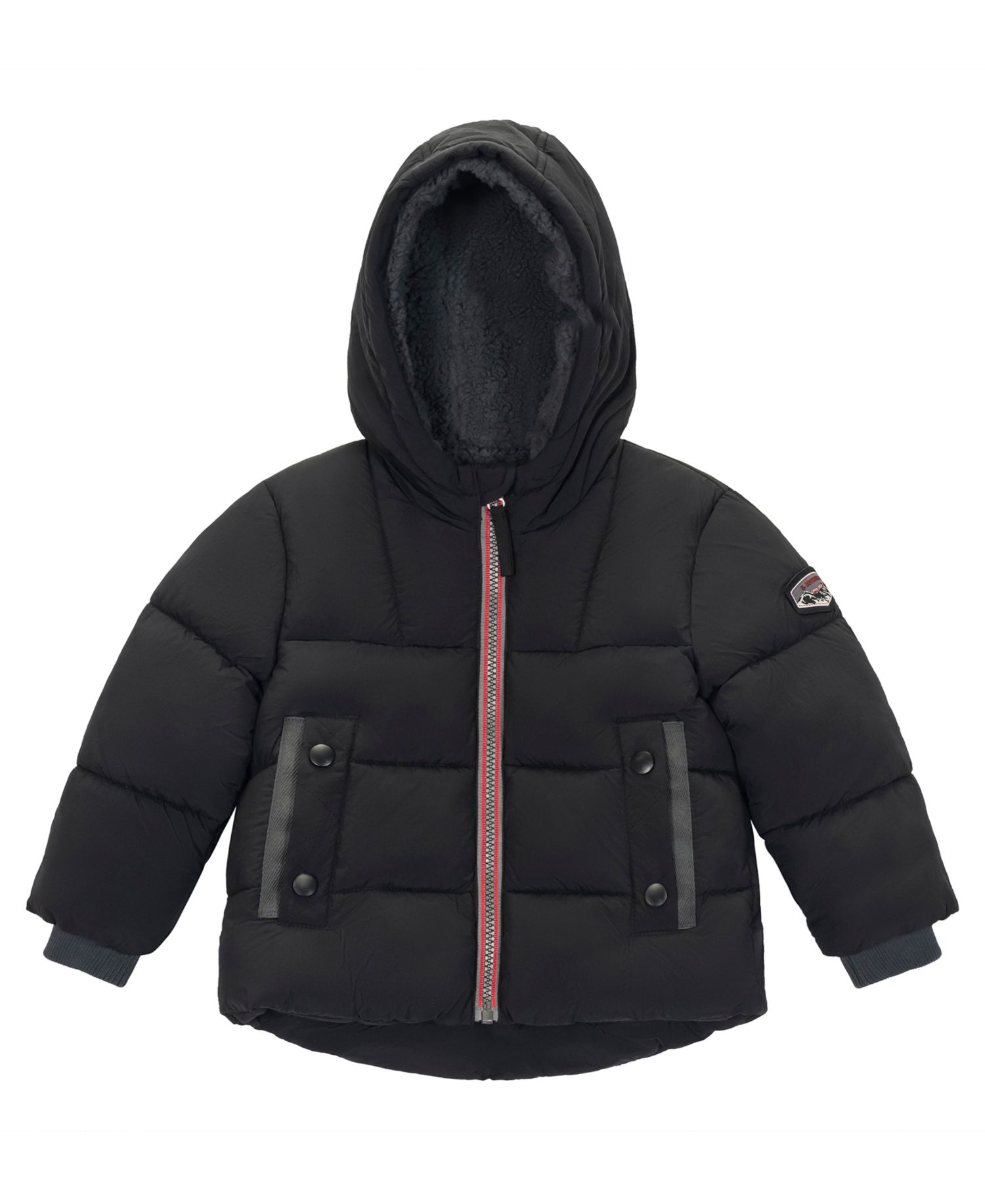 Baby Boys' Sherpa Lined Puffer Jacket