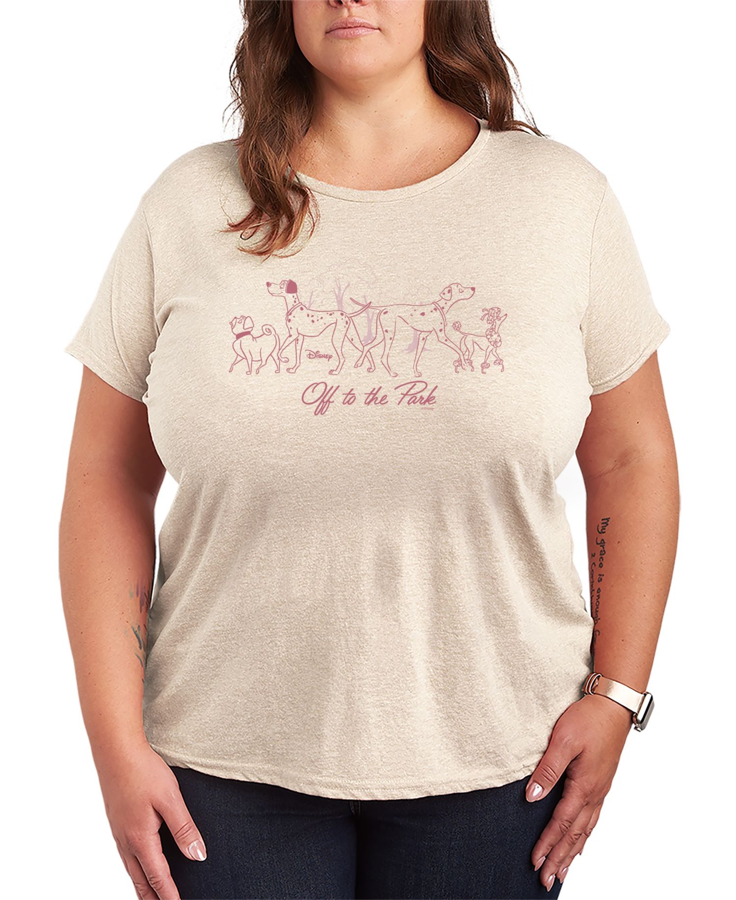 Plus Size Disney Graphic Short-Sleeve T-Shirt