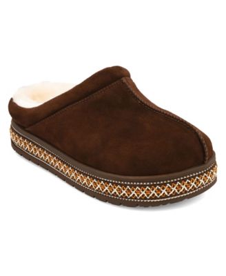 Women's Villas Suede Slip-On Clog Slippers