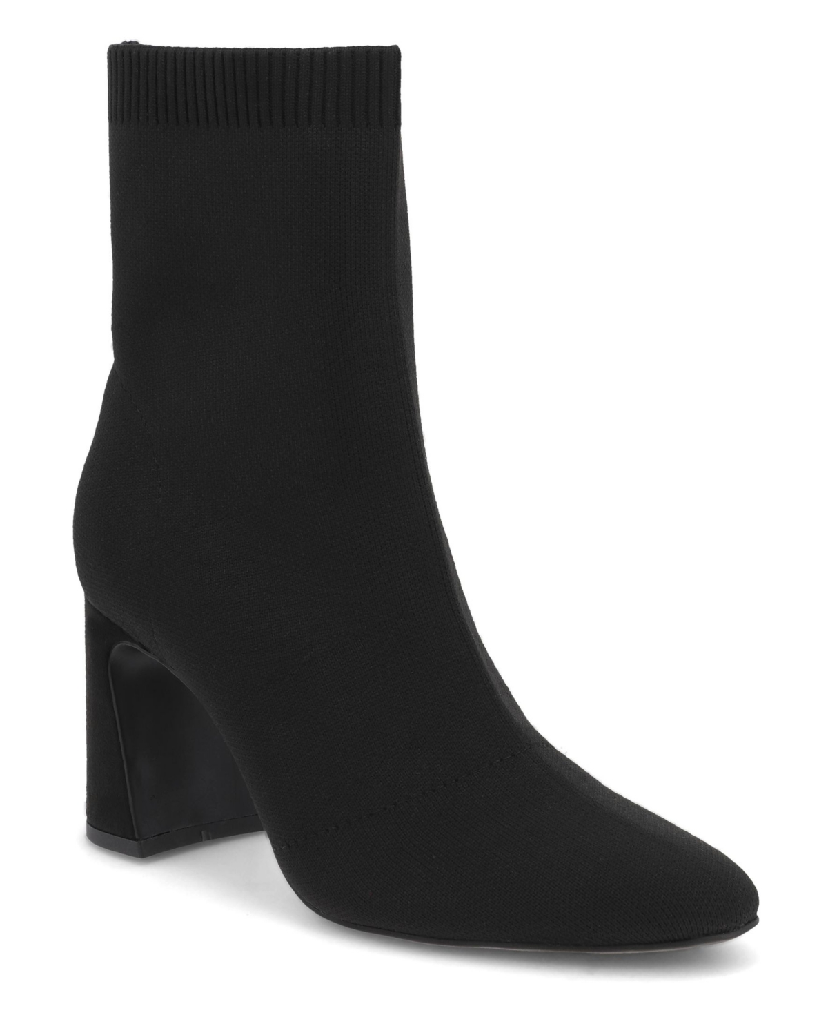 Mia Women's Torstin Stretch Knit Sock Pull-on Booties In Black