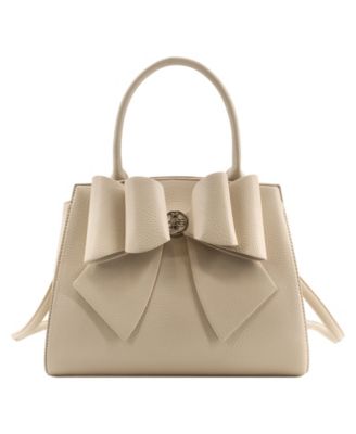 Grace Bowtie Top Handle Medium Satchel Handbag