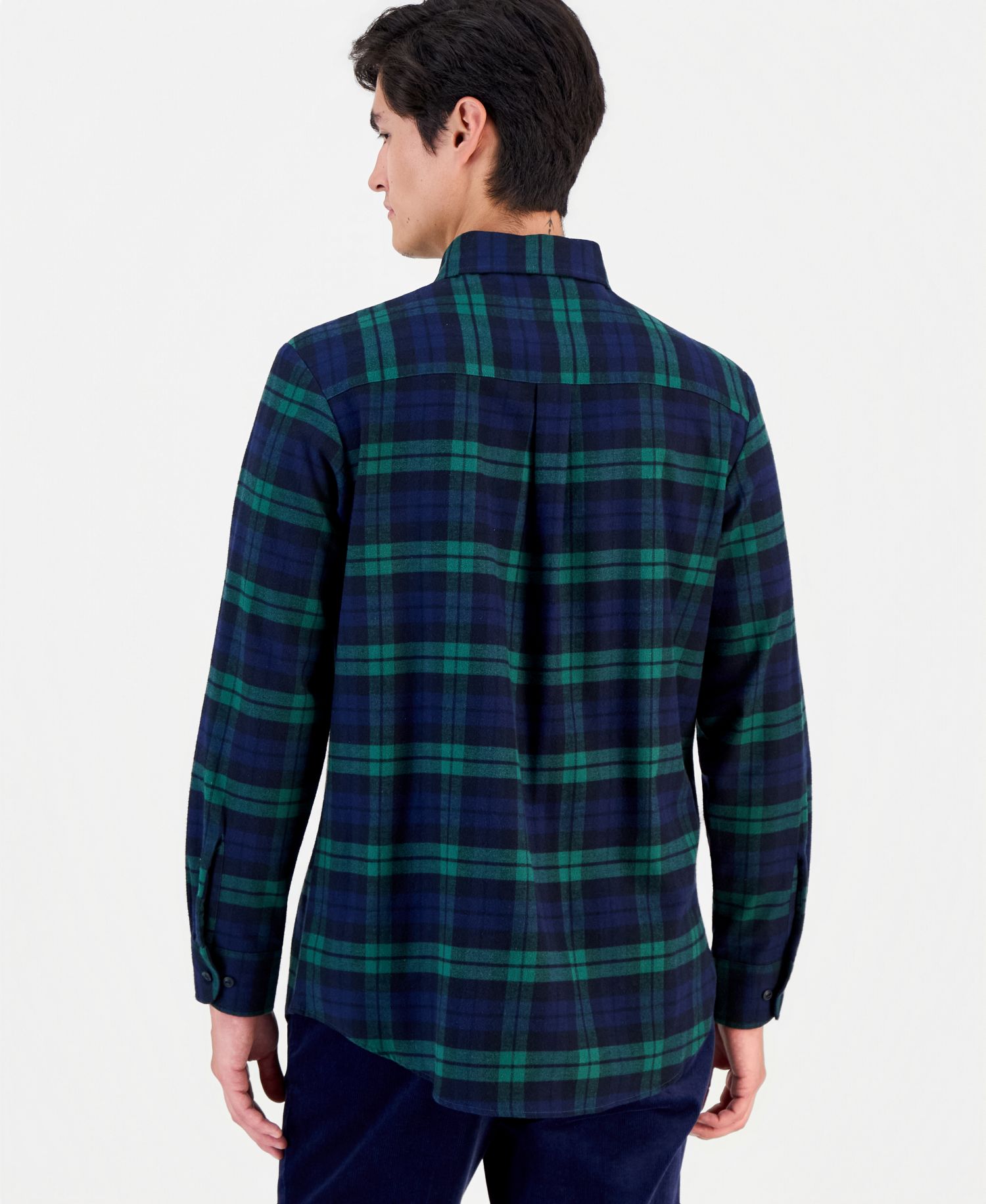 Men's Long-Sleeve Flannel Shirt