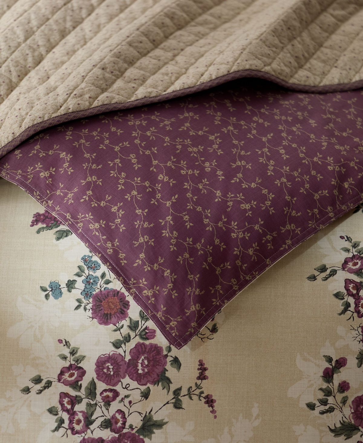 Lauren Ralph Lauren Audra Cotton 3-Piece Comforter Set, King