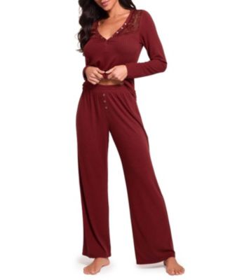 Women's Zahra Long Sleeve Top and Pants Pajama Set