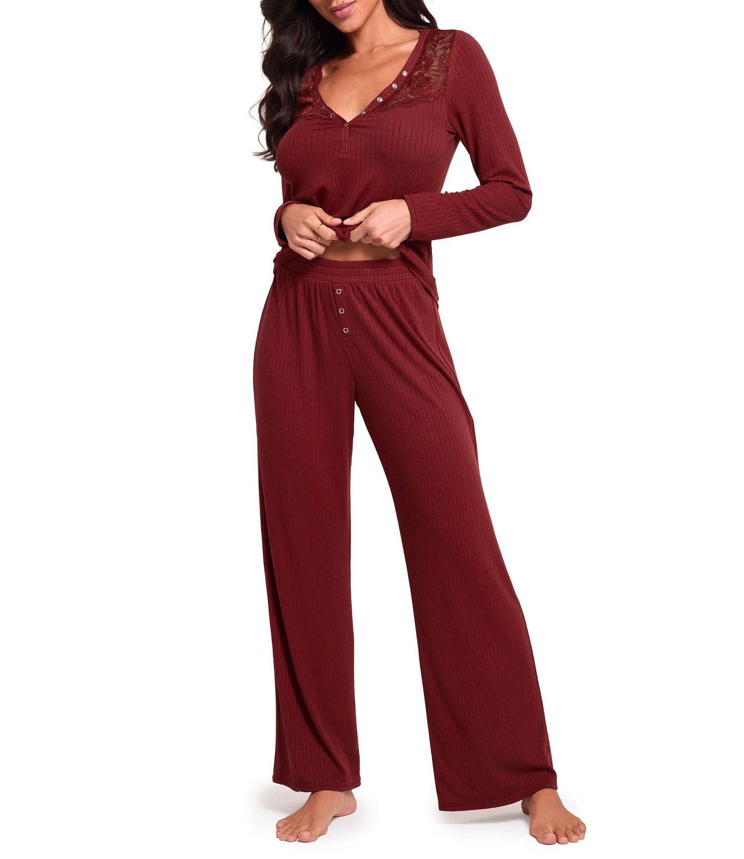 Women's Zahra Long Sleeve Top and Pants Pajama Set
